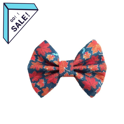 SALE| Bow Tie - Size S (Autumn Leaves)