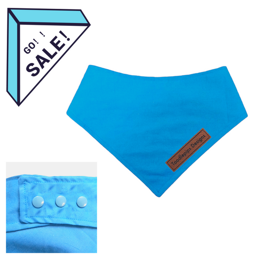 SALE| Snap-On Bandana - Size XXL (Ocean)